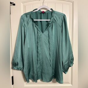Vince Camuto Elegant Teal Women's Top XXl